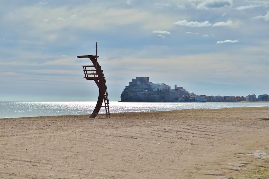 Beach Papa Luna Apartment Peñíscola Buitenkant foto